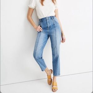 NWT Madewell Tapered Jeans Plum Cove